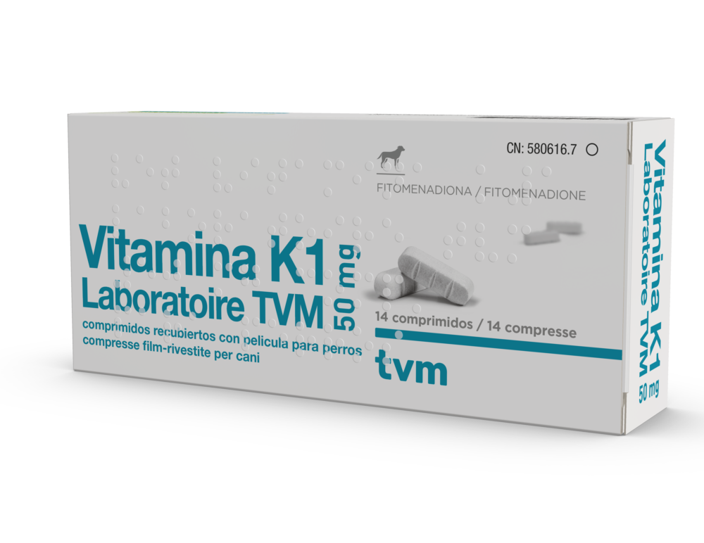 Vitamin K1 TVM tablets rat poison