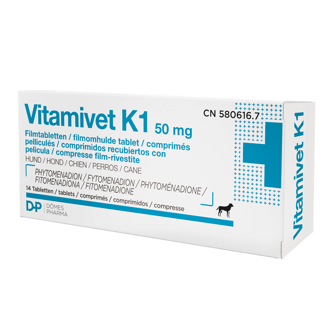 Vitamin K1 TVM tablets rat poison